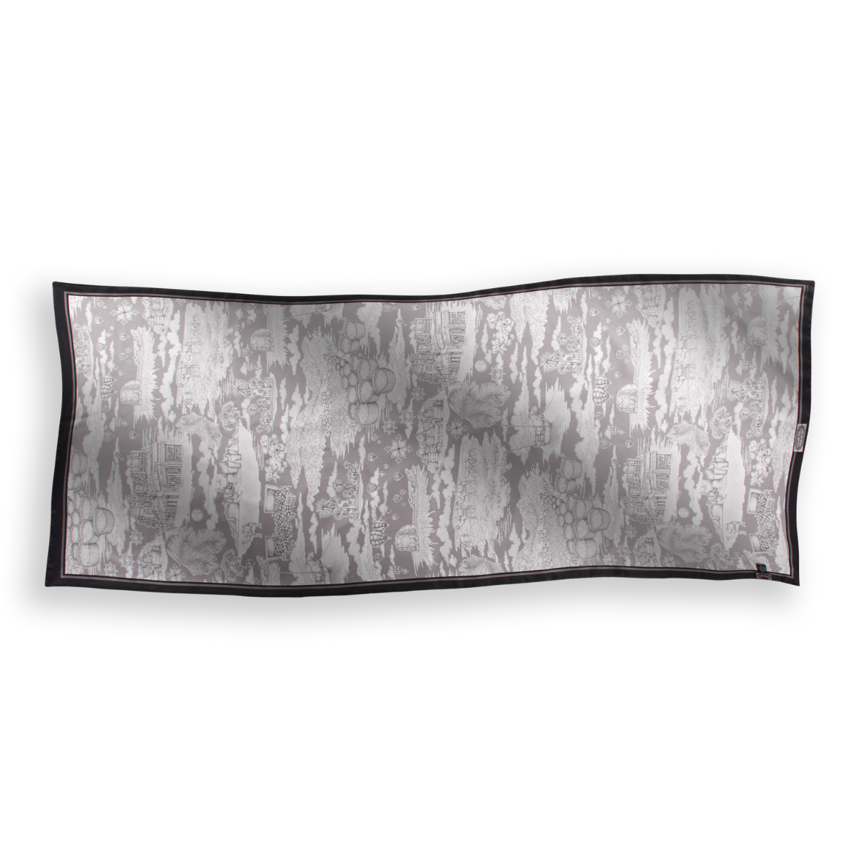 Tour of Joy Scarf in Silk & Velvet