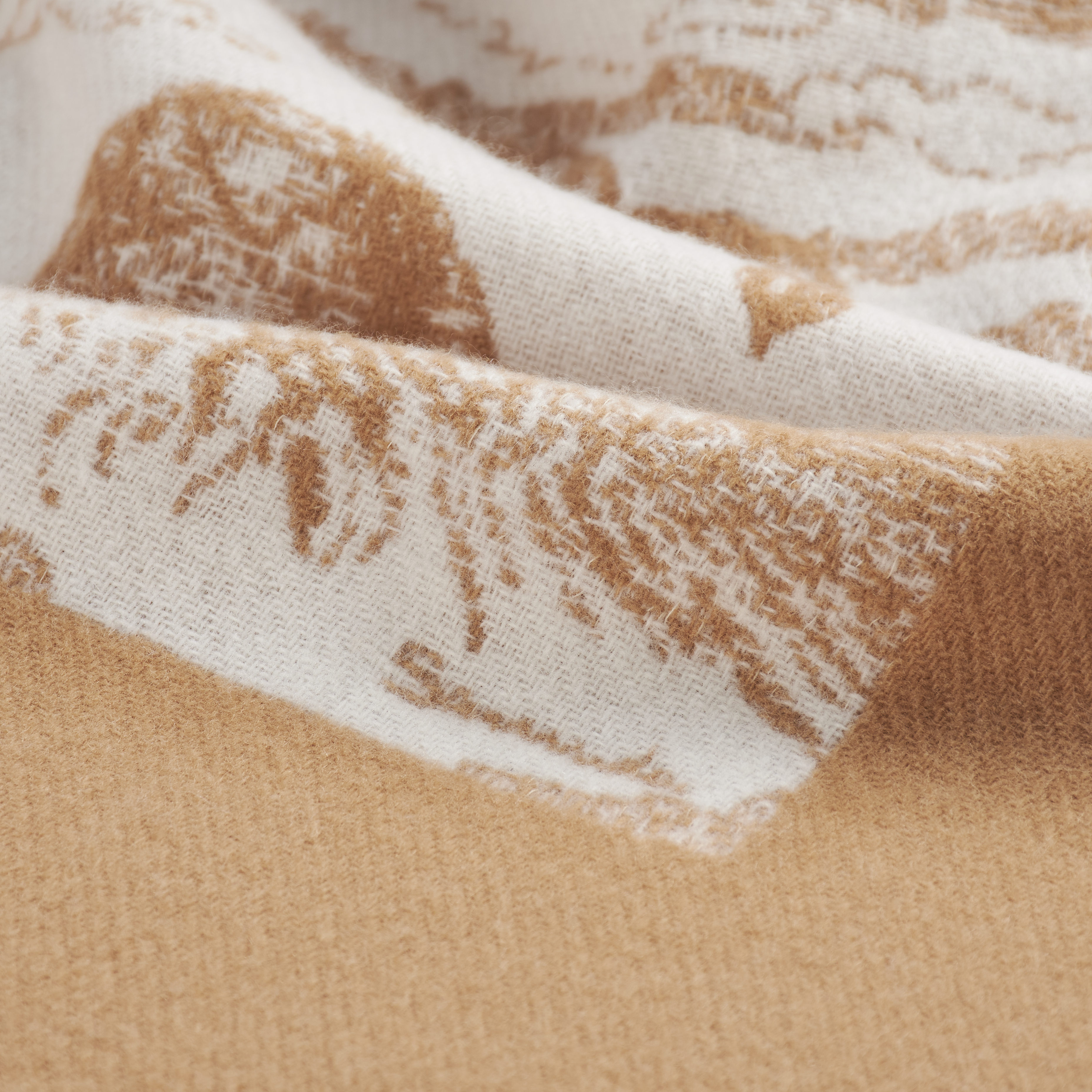 Tour of Joy Jacquard Wool Throw