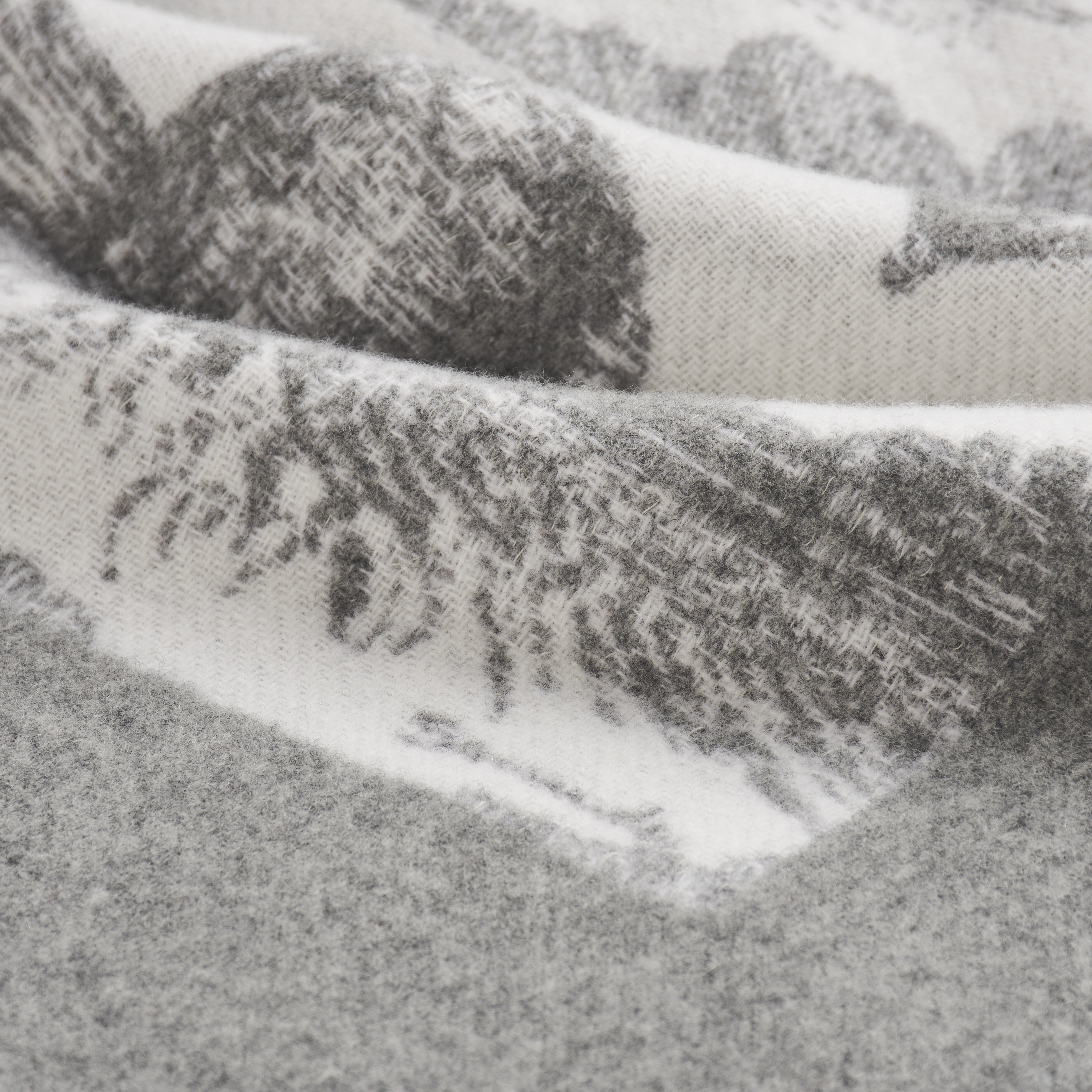 Tour of Joy Jacquard Wool Throw