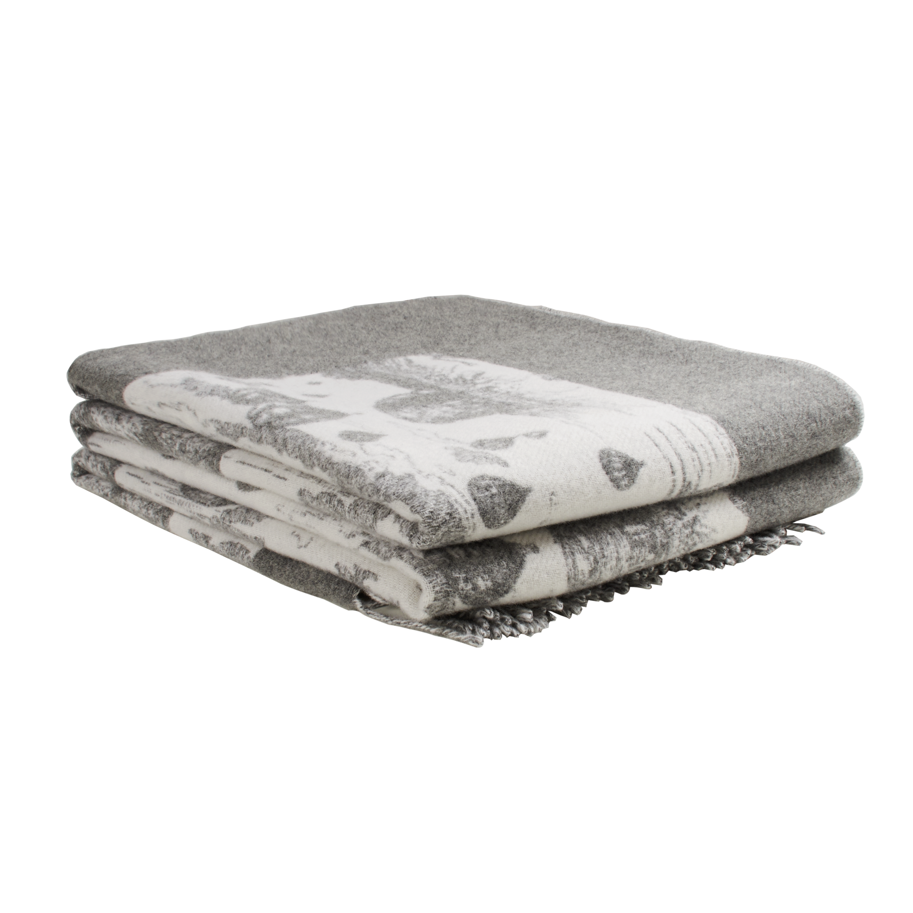 Tour of Joy Jacquard Wool Throw