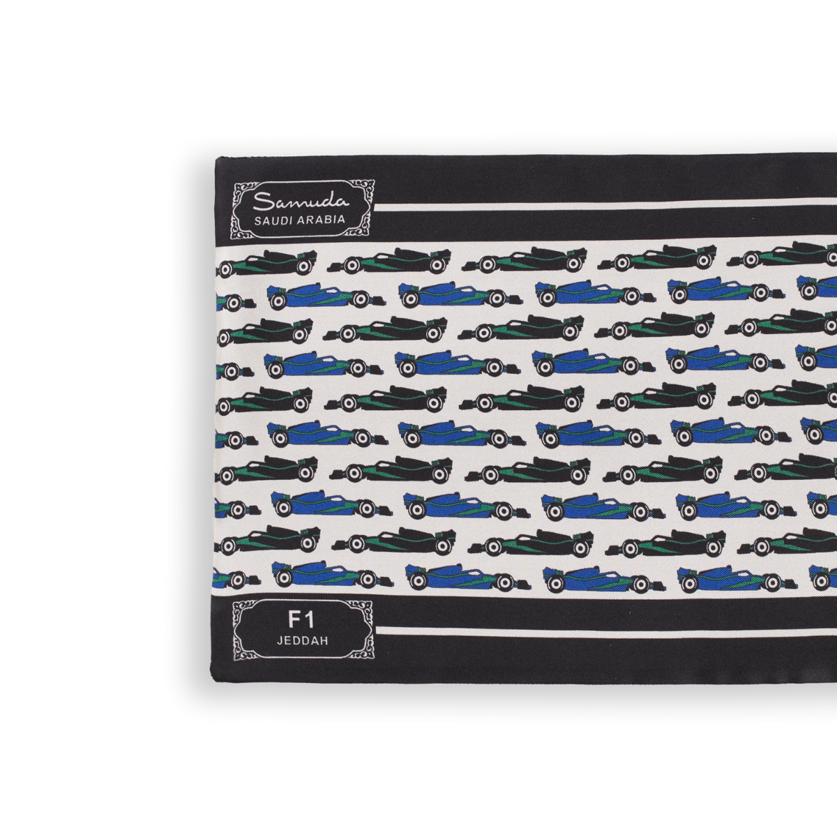 Formula 1 Jeddah Scarf in Wool & Silk - Limited Edition