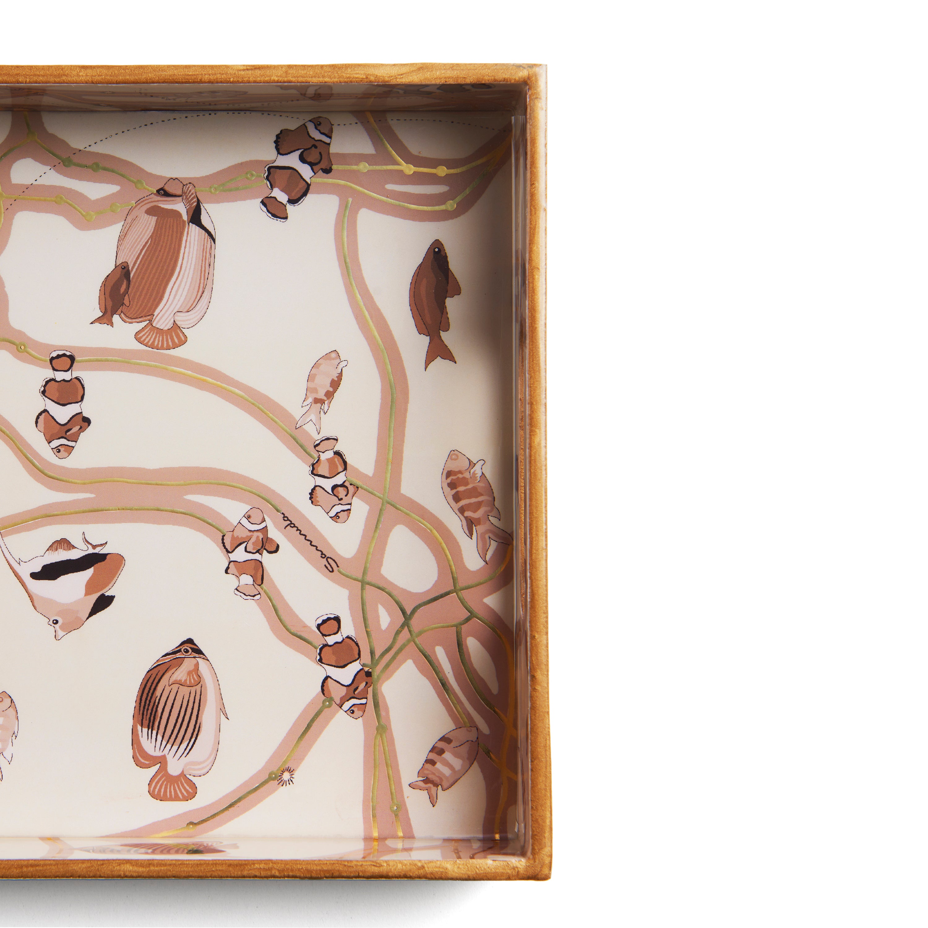 Red Sea Decorative Trays Set