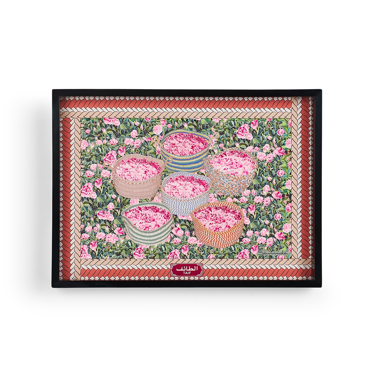 Decorative Tray Taif Design