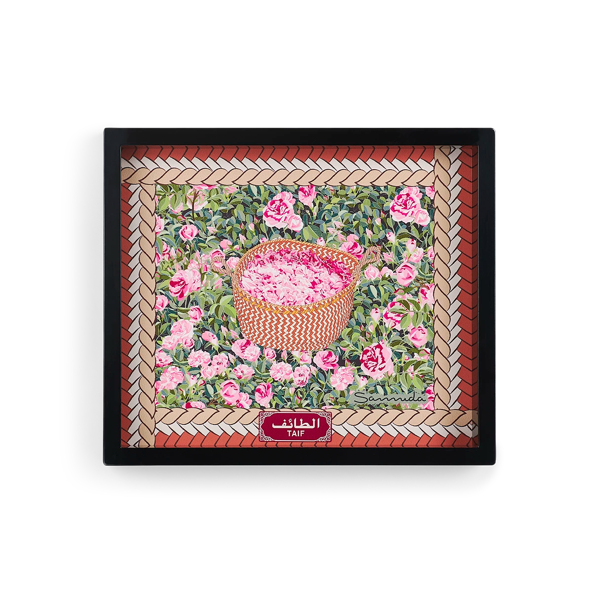 Decorative Tray Taif Design