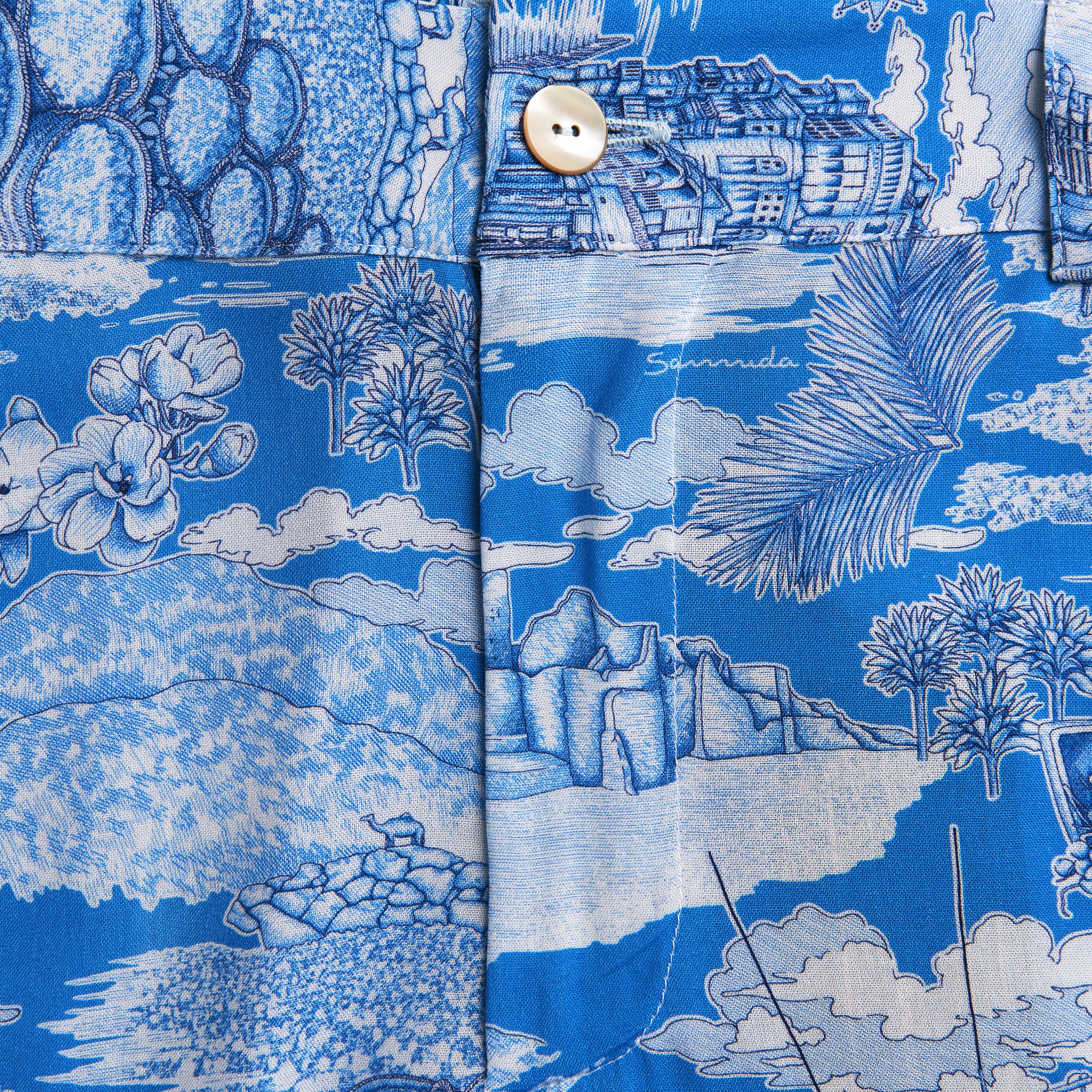 Printed Tour Of Joy Cuff Short