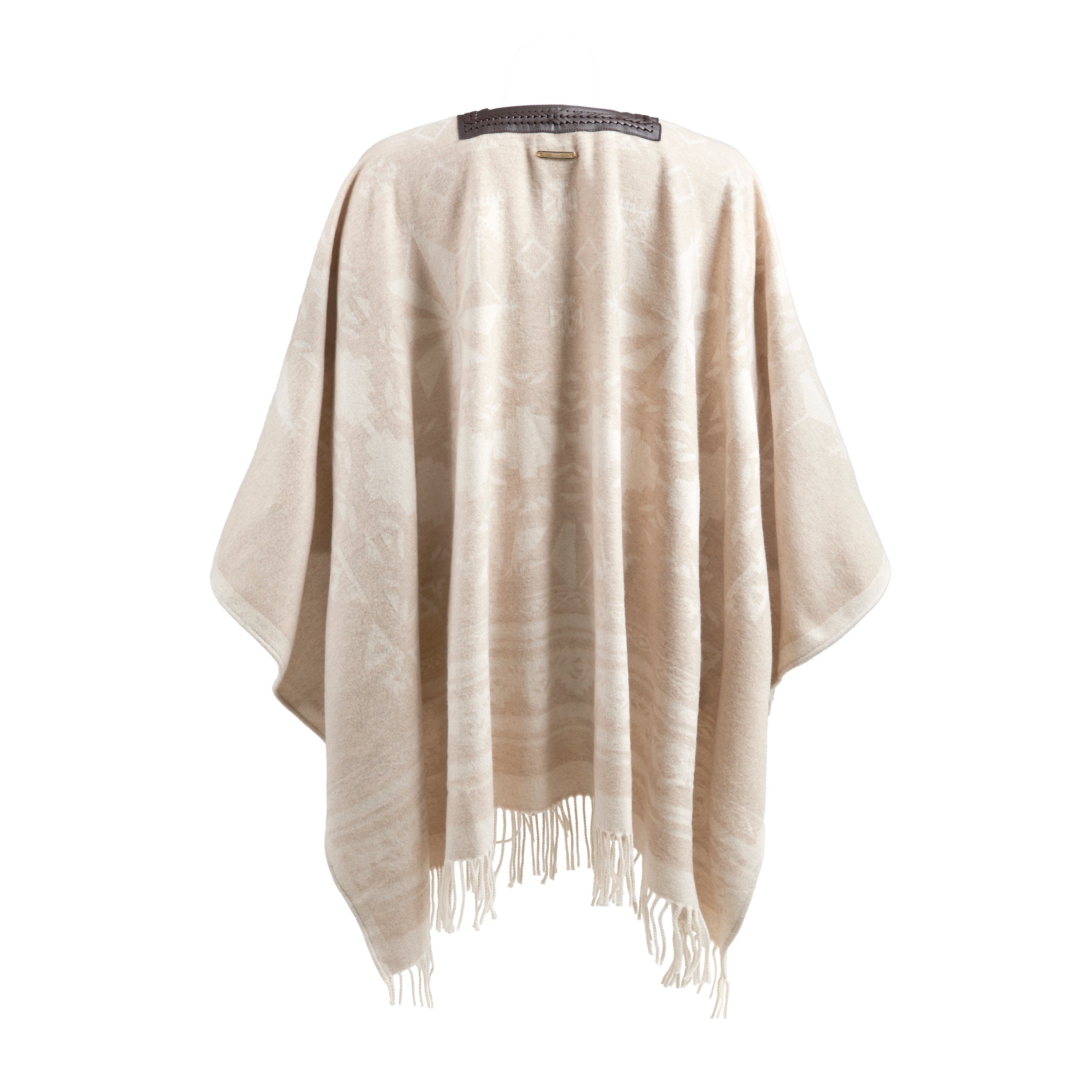 Jacquard Poncho