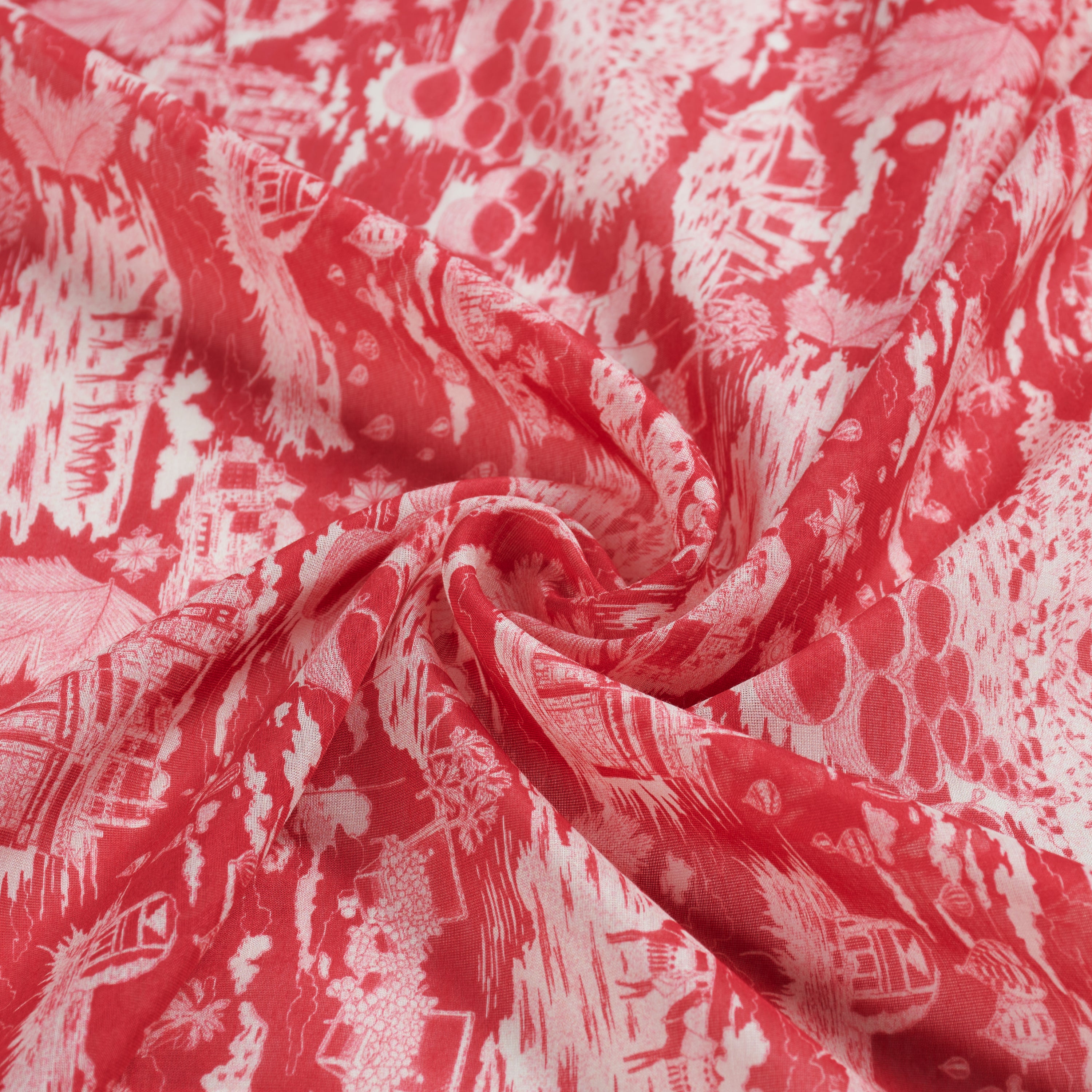 Tour of Joy Cotton/Silk Scarf
