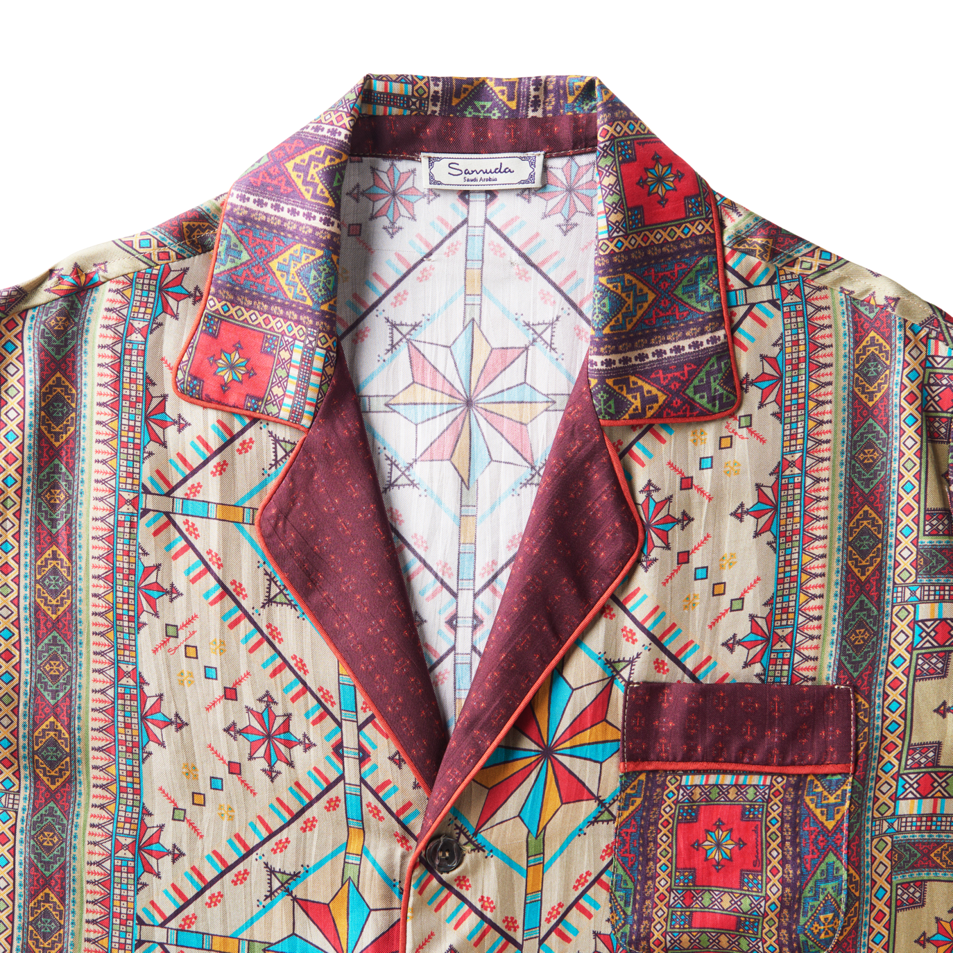 Ornamental Short-sleeve shirt