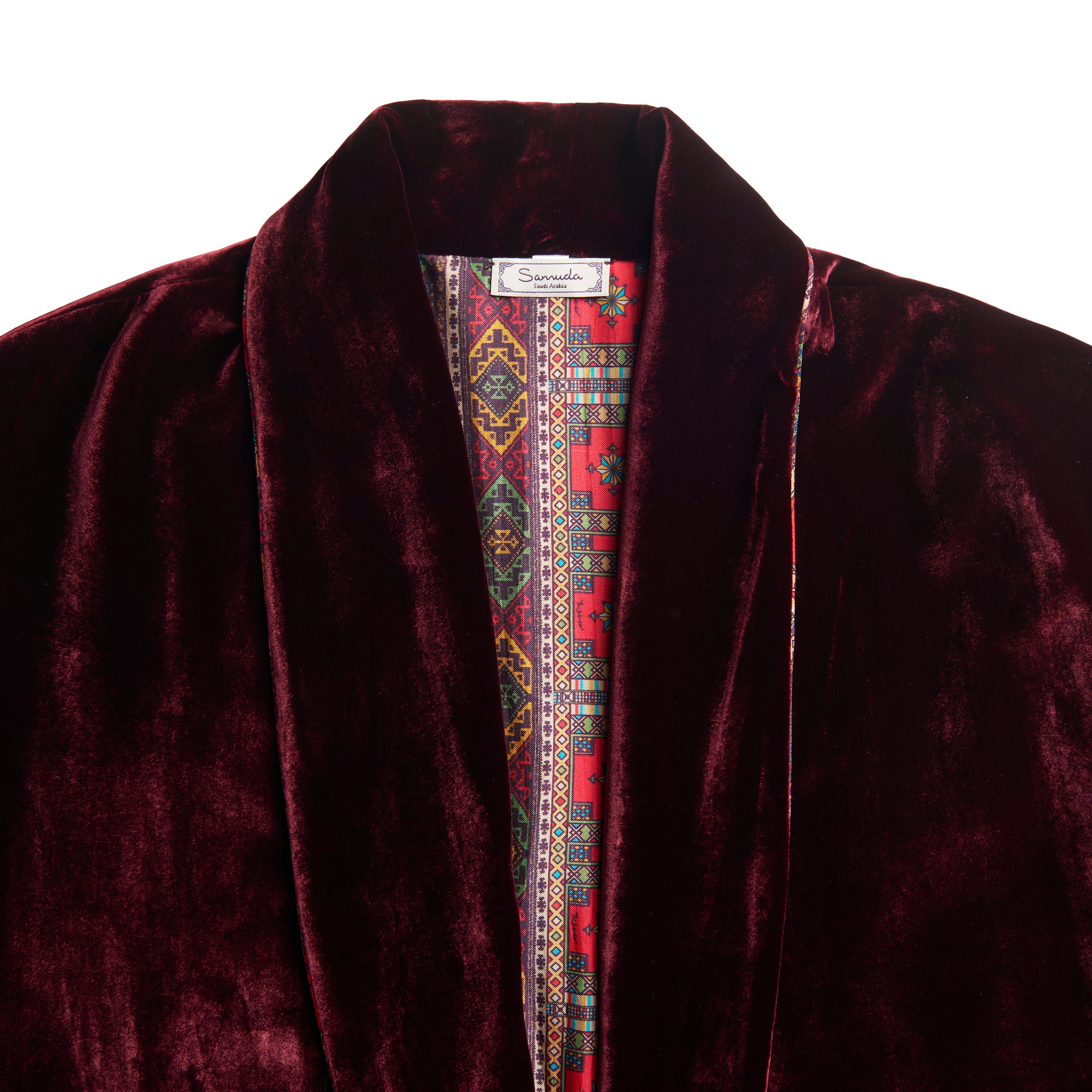 Ornamental Velvet Abaya