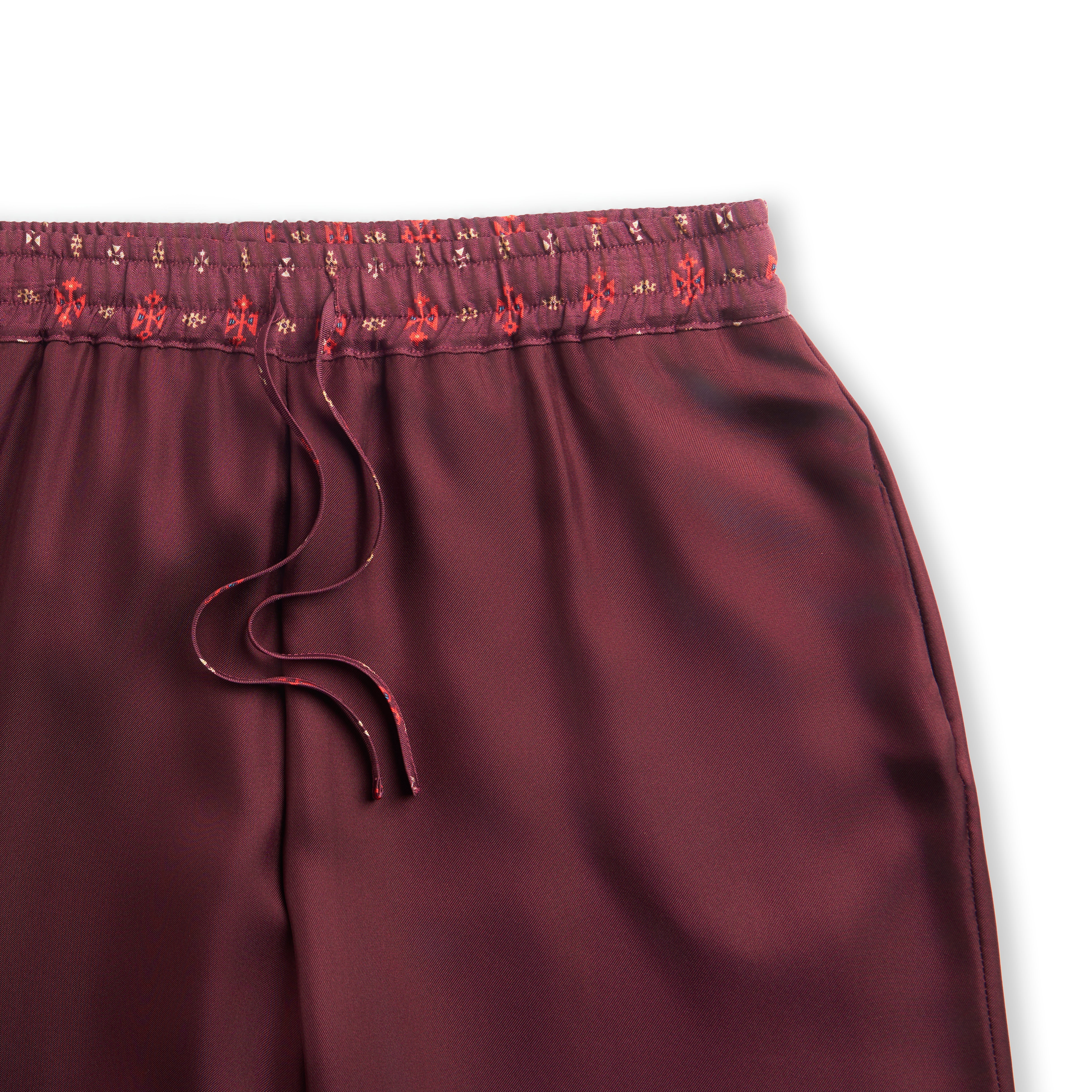 Ornamental Silk Trousers