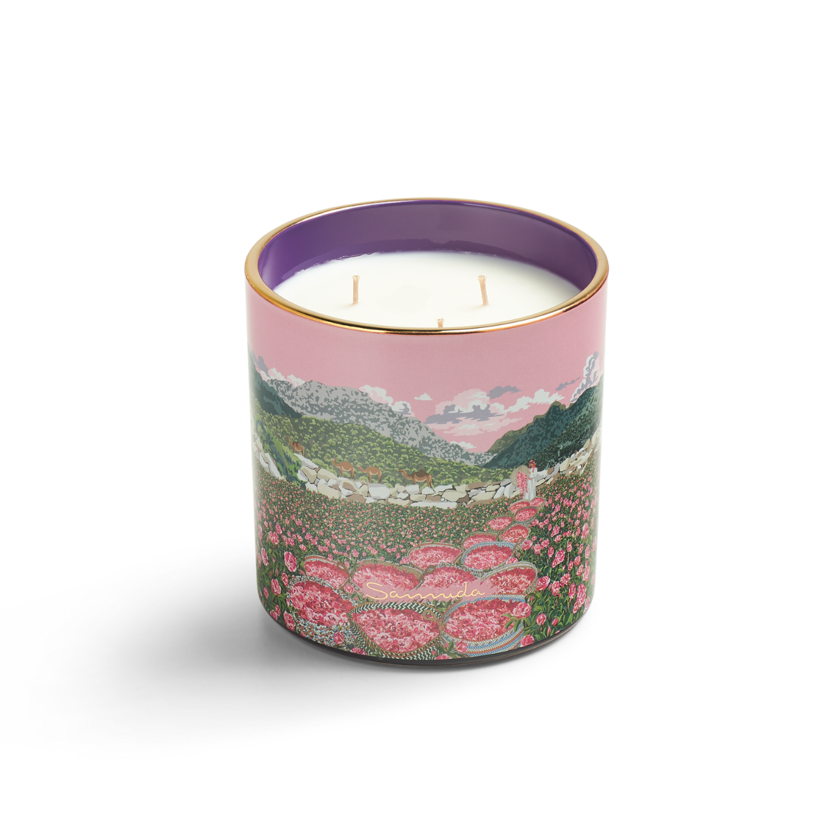 Taif Rose Scented Candle
