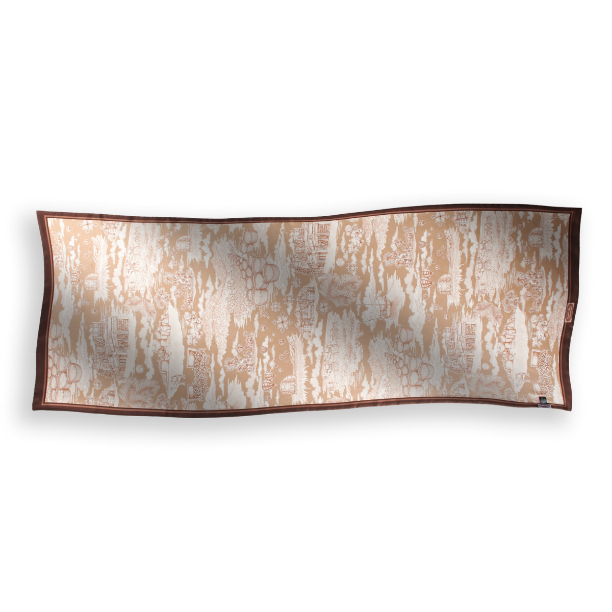 Tour of Joy Scarf in Silk & Wool