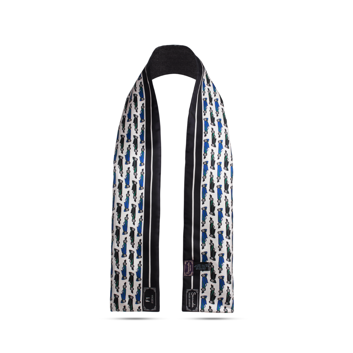 Formula 1 Jeddah Scarf in Wool & Silk - Limited Edition
