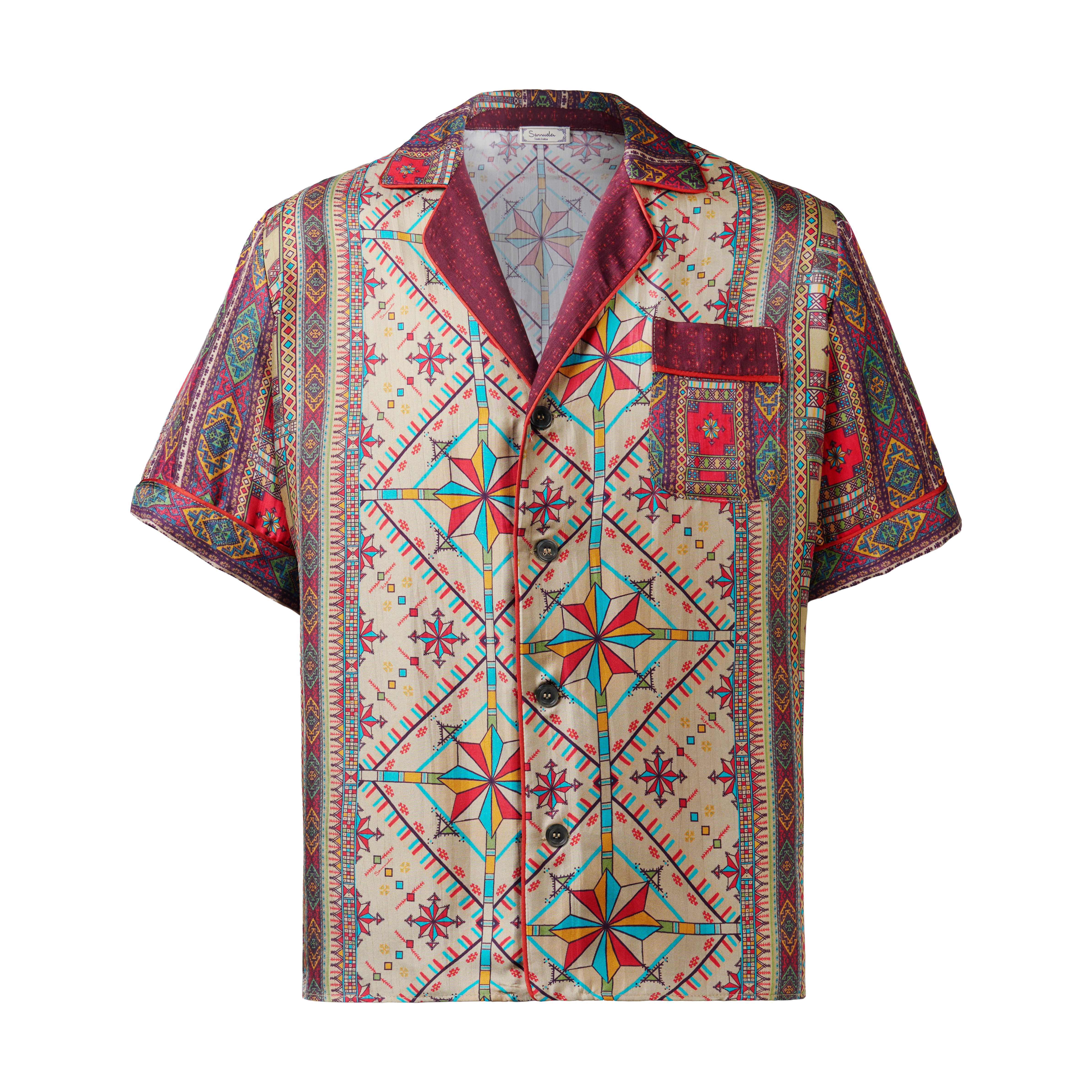 Ornamental Short-sleeve shirt