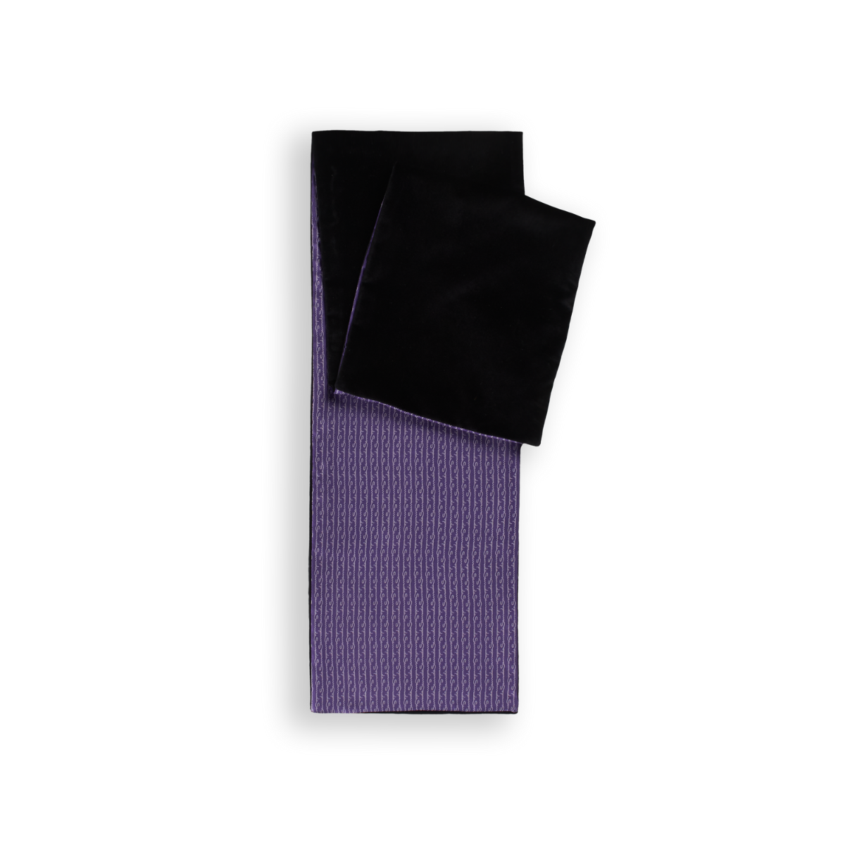 Samuda Signature Scarf in Silk & Velvet