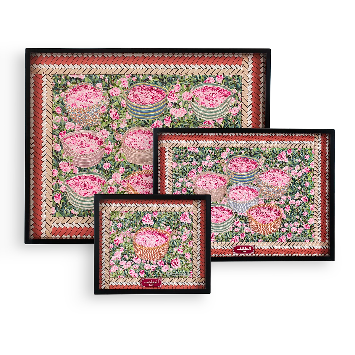 Decorative Tray Taif Design