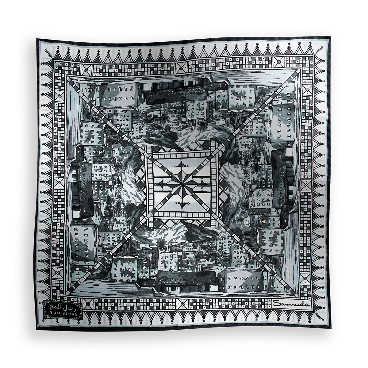 Rijal Almaa Pocket Square