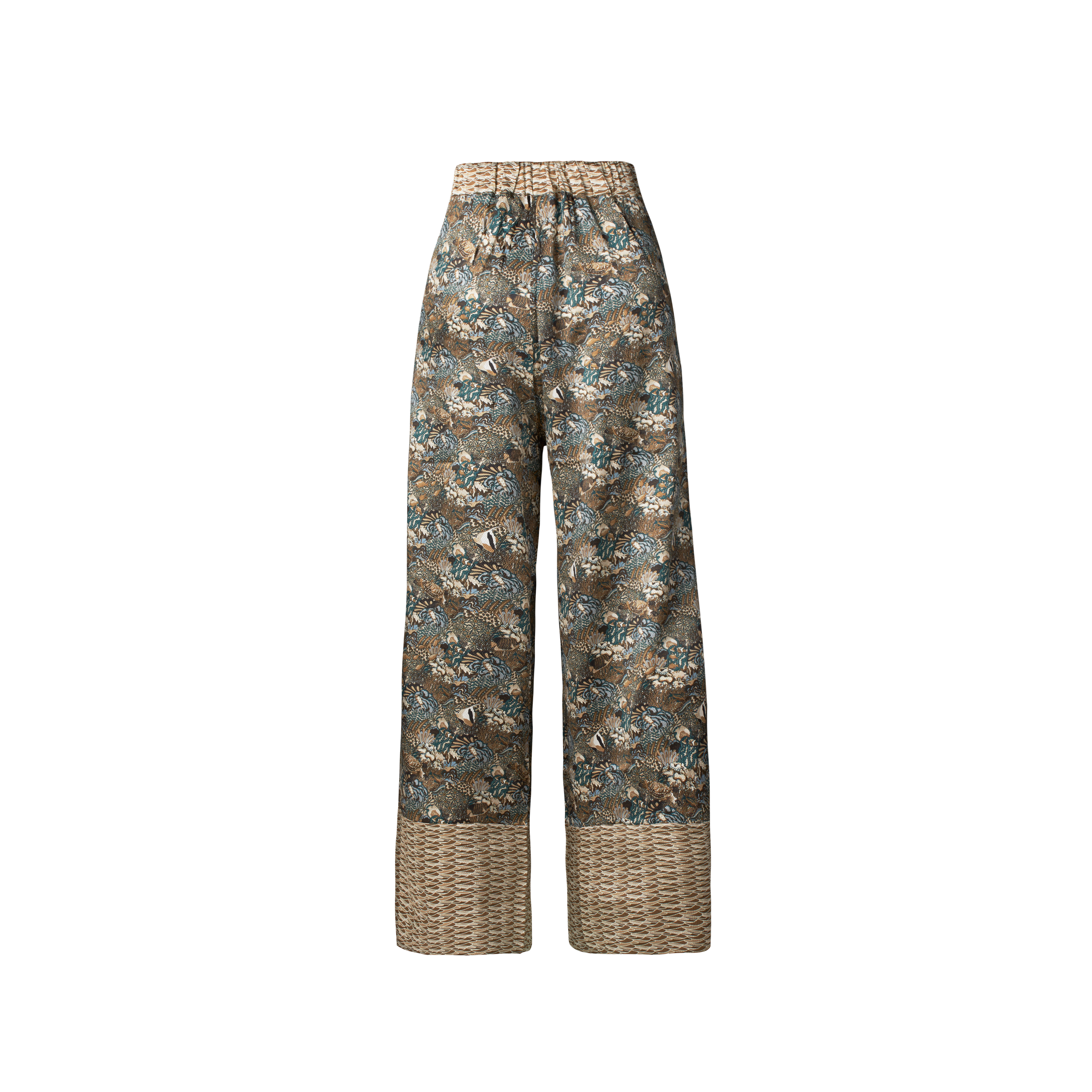 Red Sea Coral Brown Dress-Shirt and Pants