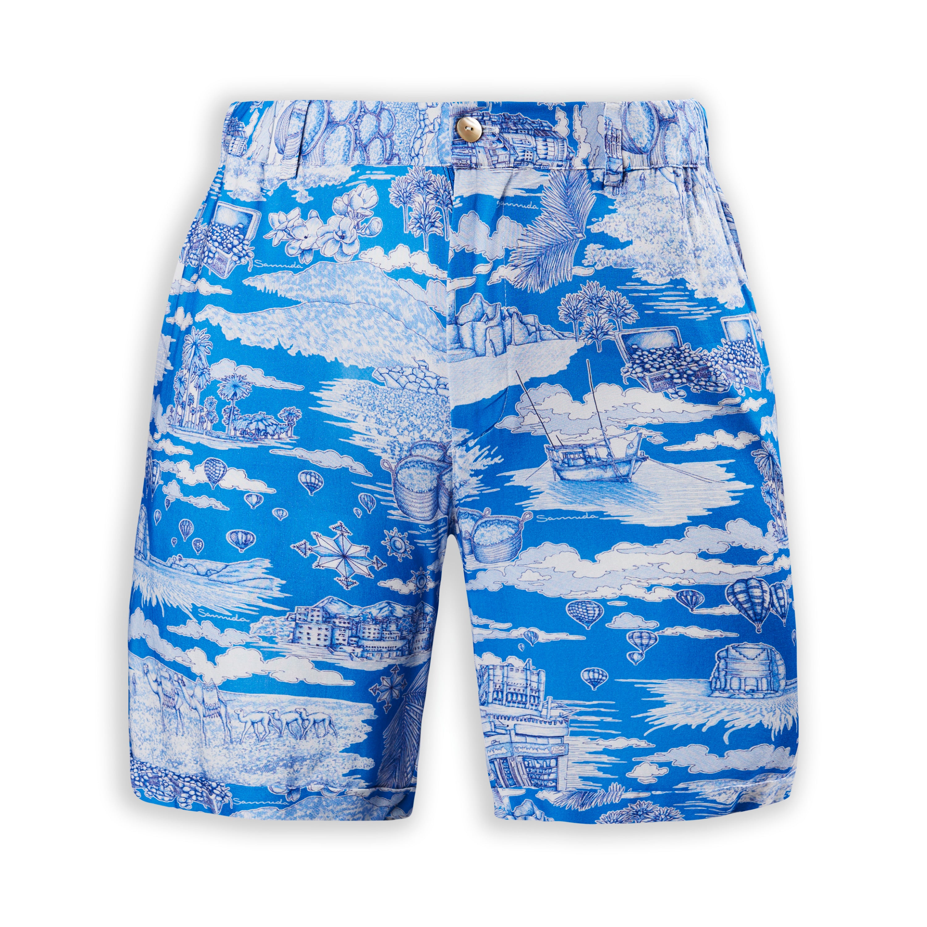 Printed Tour Of Joy Cuff Short