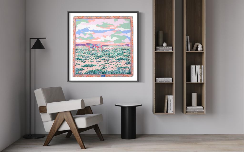 Framed Scarves - The Cities